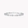 Graff Round and Pear Shape Diamond Bracelet^ White Diamond|Classic Graff