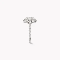 Graff Round Diamond Cluster Ring^ White Diamond|Classic Graff
