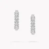 Graff Round Diamond Hoop Earrings^ Bridal Jewelry|White Diamond