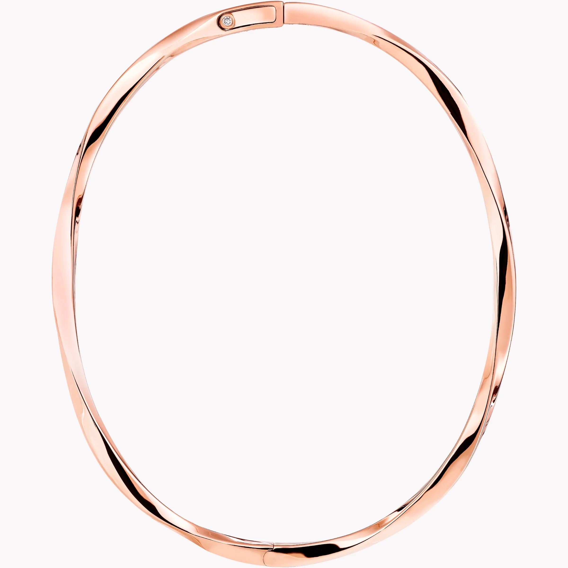 Graff Spiral Bangle^ Rose Gold|Spiral