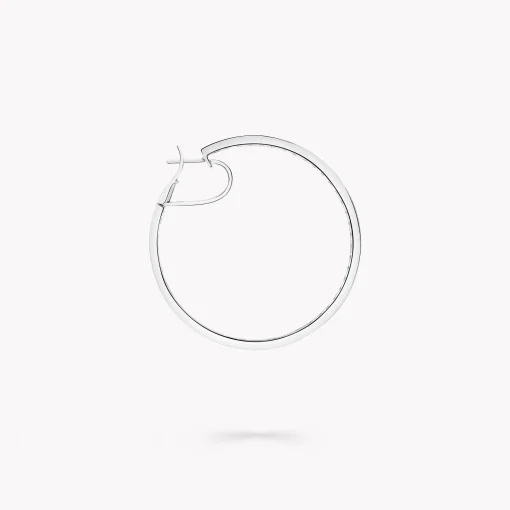 Graff Square Cut Diamond Hoop Earrings^ Bridal Jewelry|White Diamond