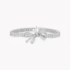 Graff Tilda’s Bow Classic Diamond Double Strand Bracelet^ Bridal Jewelry|White Diamond