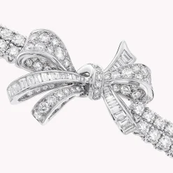 Graff Tilda’s Bow Classic Diamond Double Strand Bracelet^ Bridal Jewelry|White Diamond