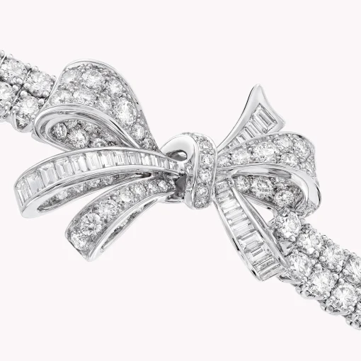 Graff Tilda’s Bow Classic Diamond Double Strand Bracelet^ Bridal Jewelry|White Diamond