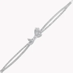 Graff Tilda's Bow Diamond Bracelet^ White Gold|White Diamond