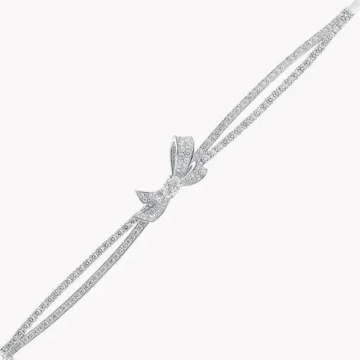 Graff Tilda's Bow Diamond Bracelet^ White Gold|White Diamond