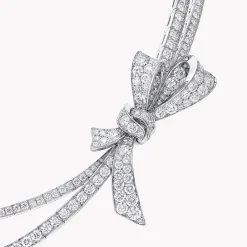 Graff Tilda’s Bow Diamond Necklace^ White Diamond|Bridal Jewelry