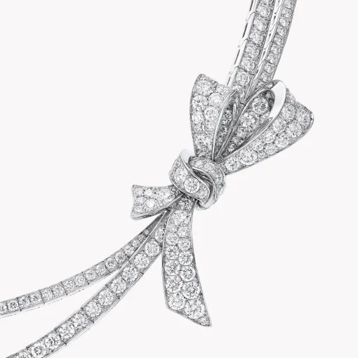 Graff Tilda’s Bow Diamond Necklace^ White Diamond|Bridal Jewelry