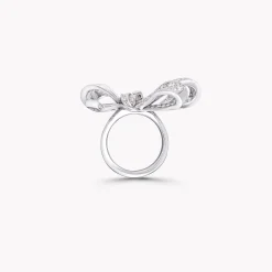Graff Tilda's Bow Double Knot Diamond Ring^ White Gold|Tilda's Bow