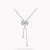 Graff Tilda’s Bow Double Strand Round Diamond Necklace^ Bridal Jewelry|White Diamond