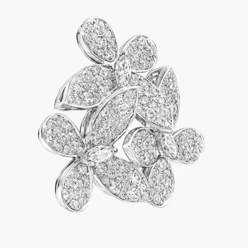Graff Triple Pavé Butterfly Diamond Earrings^ Bridal Jewelry|Butterfly