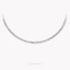Graff White Emerald Diamond Graduated Line Necklace^ White Diamond|Classic Graff