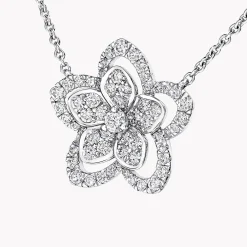 Graff Wild Flower Diamond Pendant^ White Gold|Wild Flower