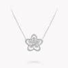 Graff Wild Flower Large Diamond Pendant^ White Gold|Wild Flower