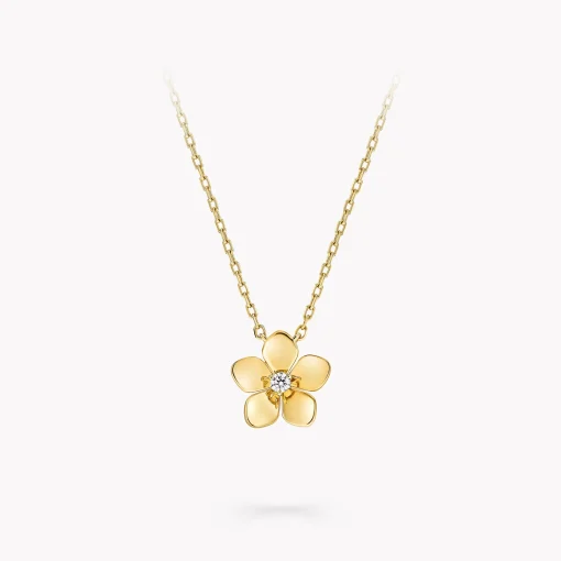 Graff Wild Flower Mini Pendant^ Yellow Gold|Wild Flower