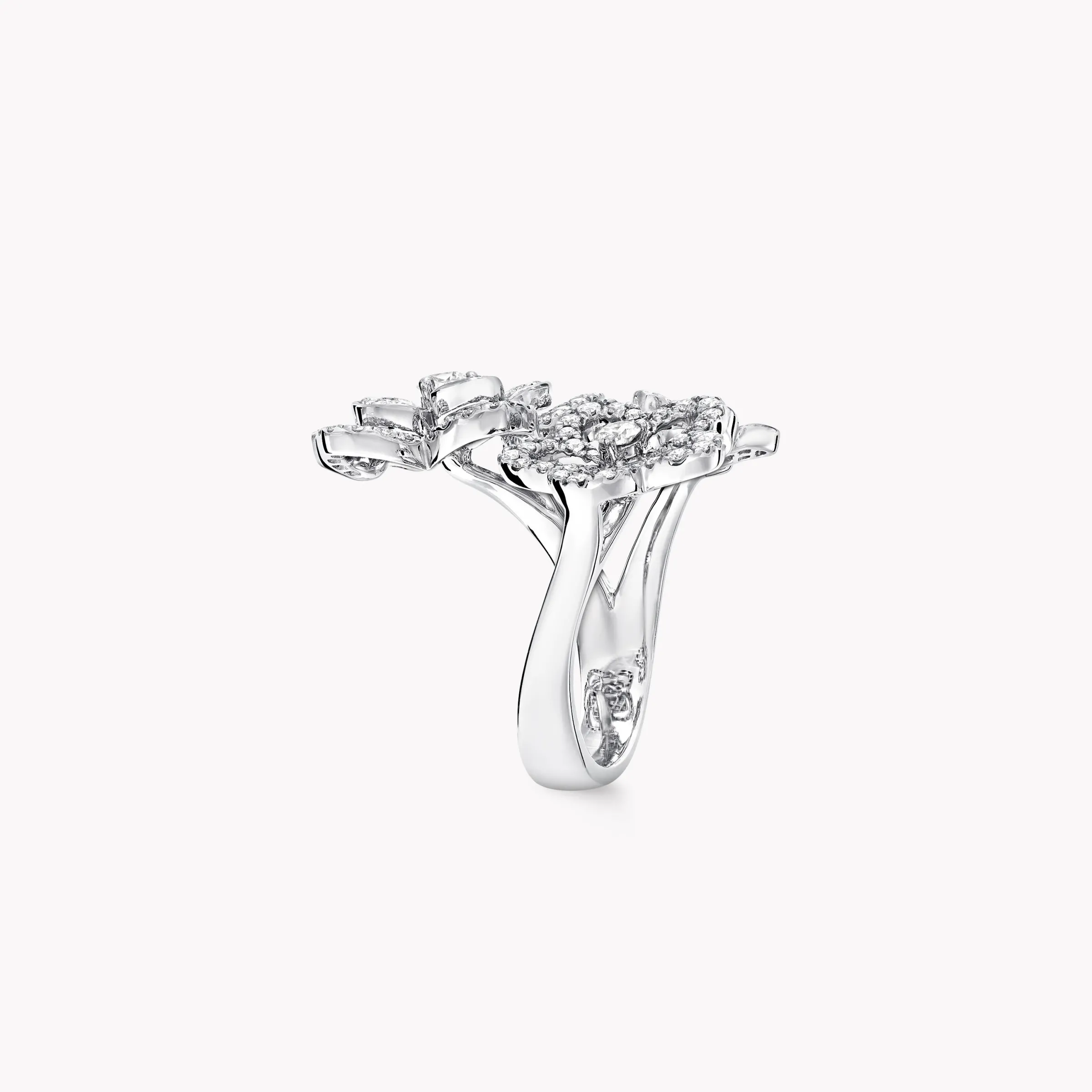 Graff Wild Flower Triple Diamond Ring^ Wild Flower|Rings
