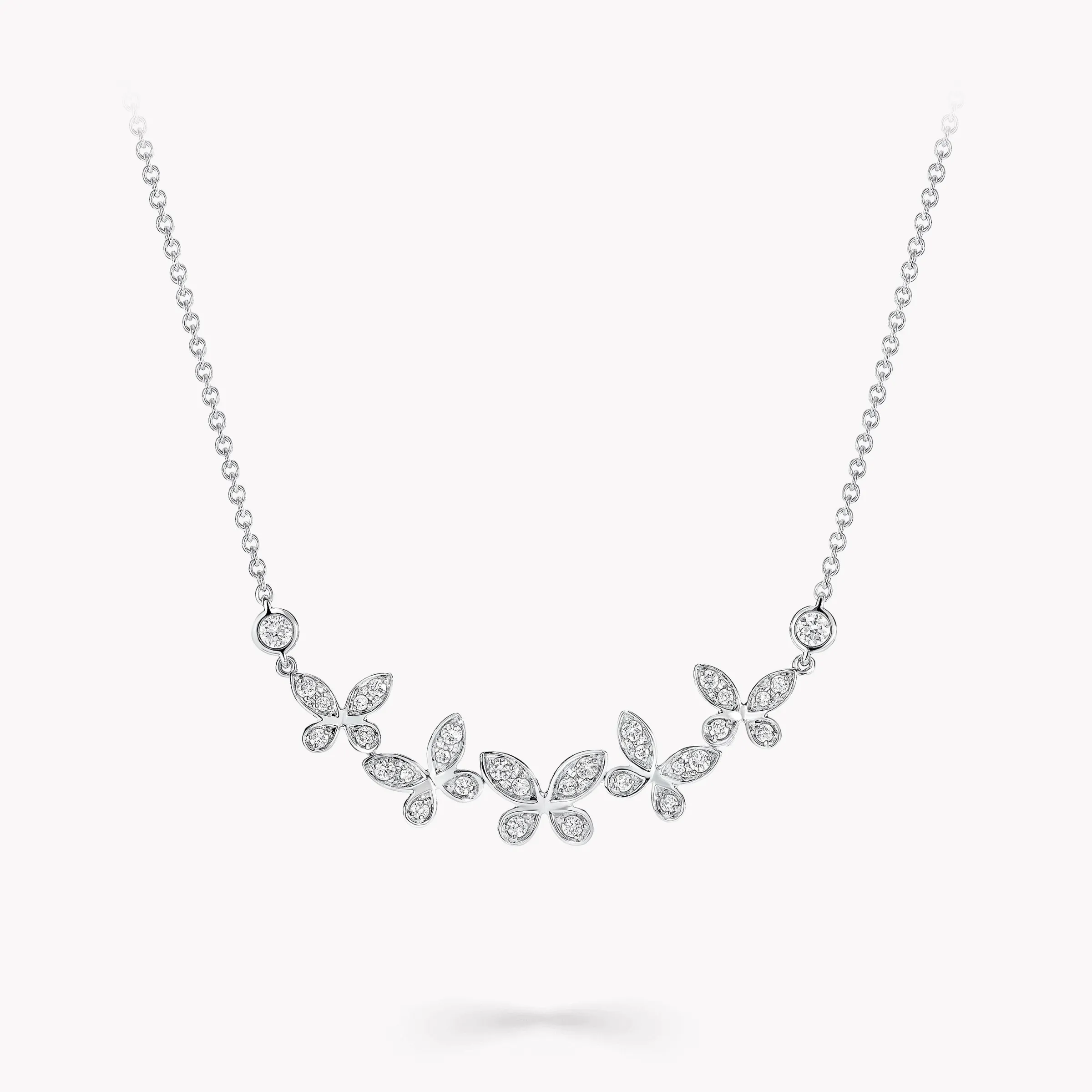 Graff Butterfly Petite Pavé Diamond Line Pendant^ Butterfly|Necklaces & Pendants