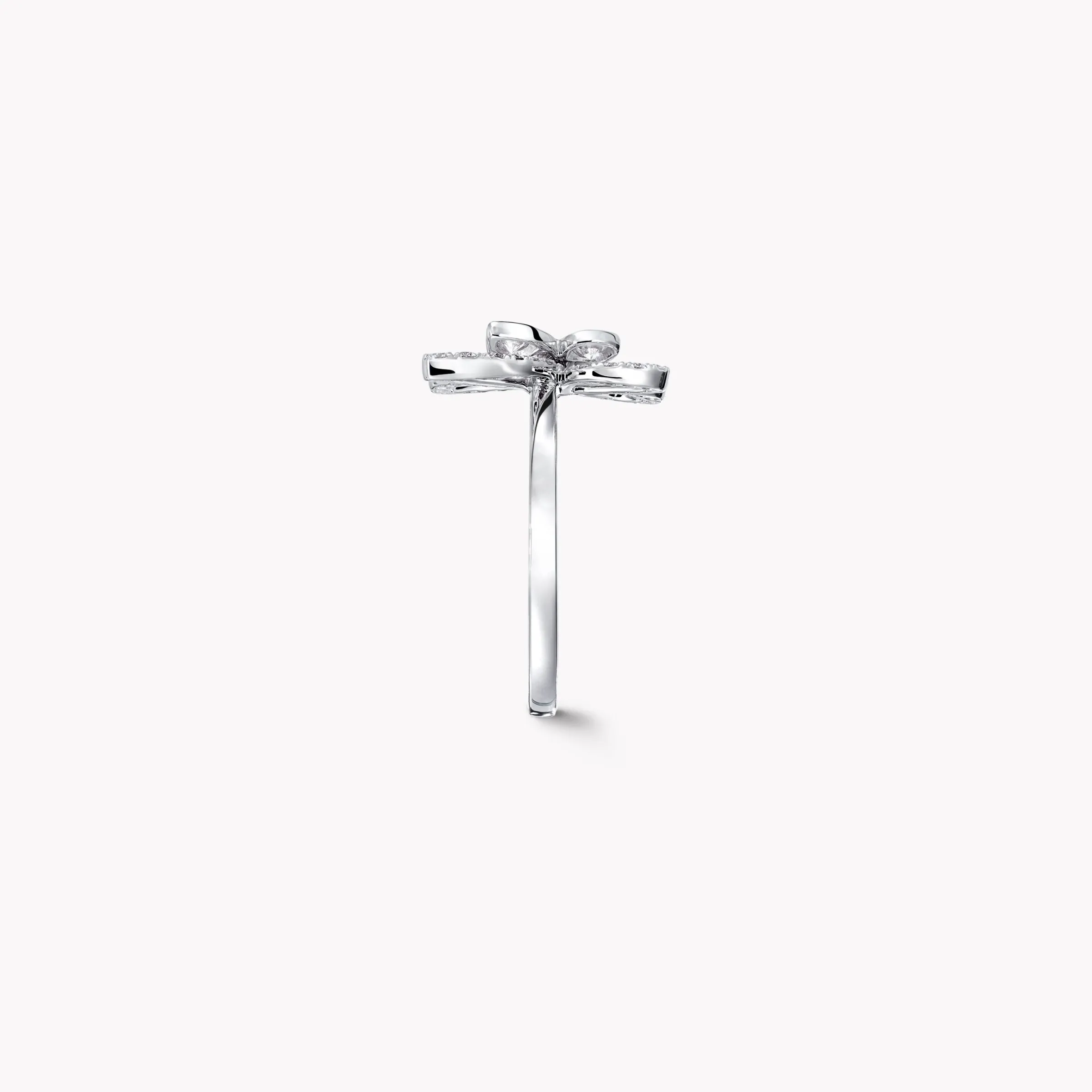Graff Butterfly Silhouette Diamond Mini Ring^ White Gold|Butterfly