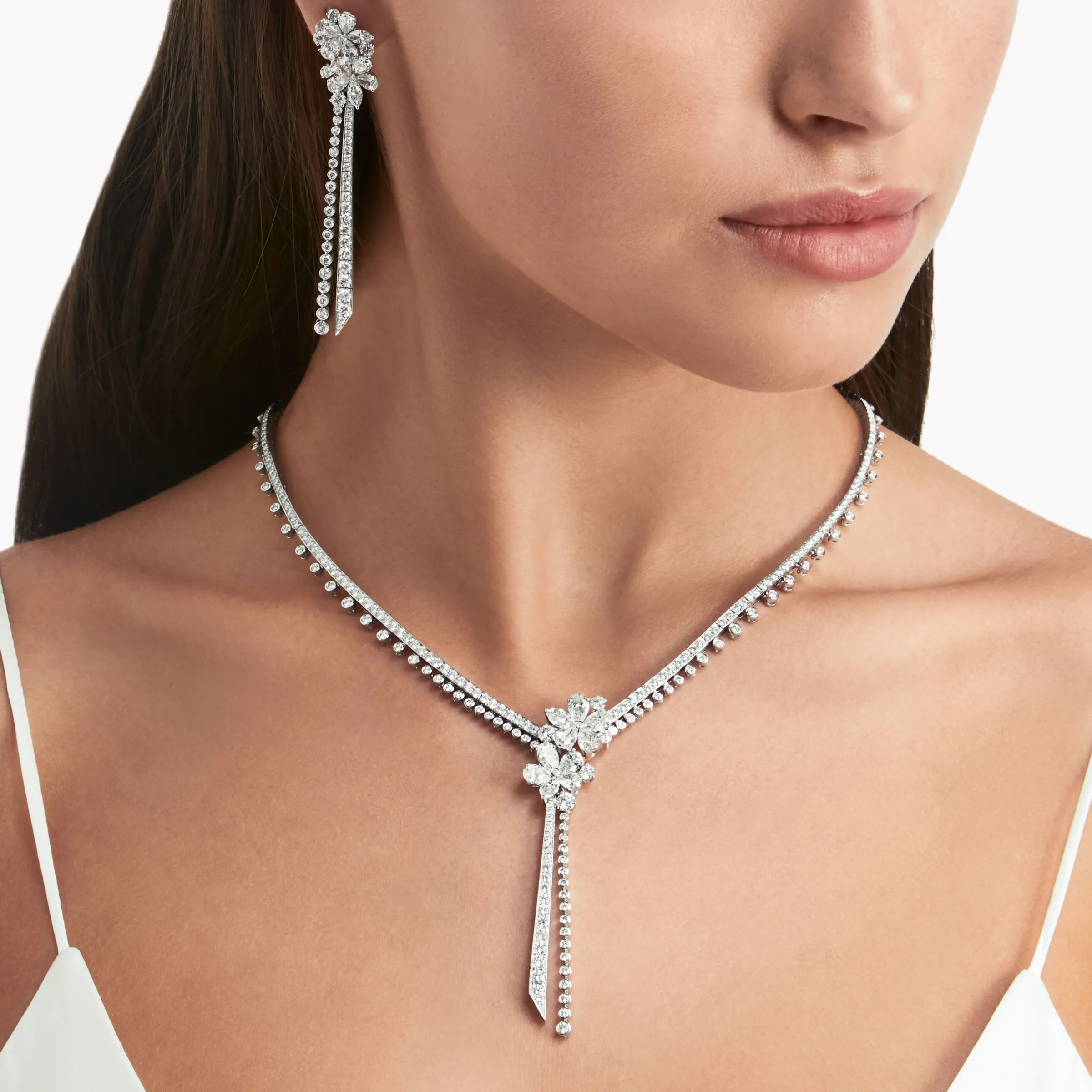 Graff Carissa Diamond Drop Earrings^ Bridal Jewelry|Earrings
