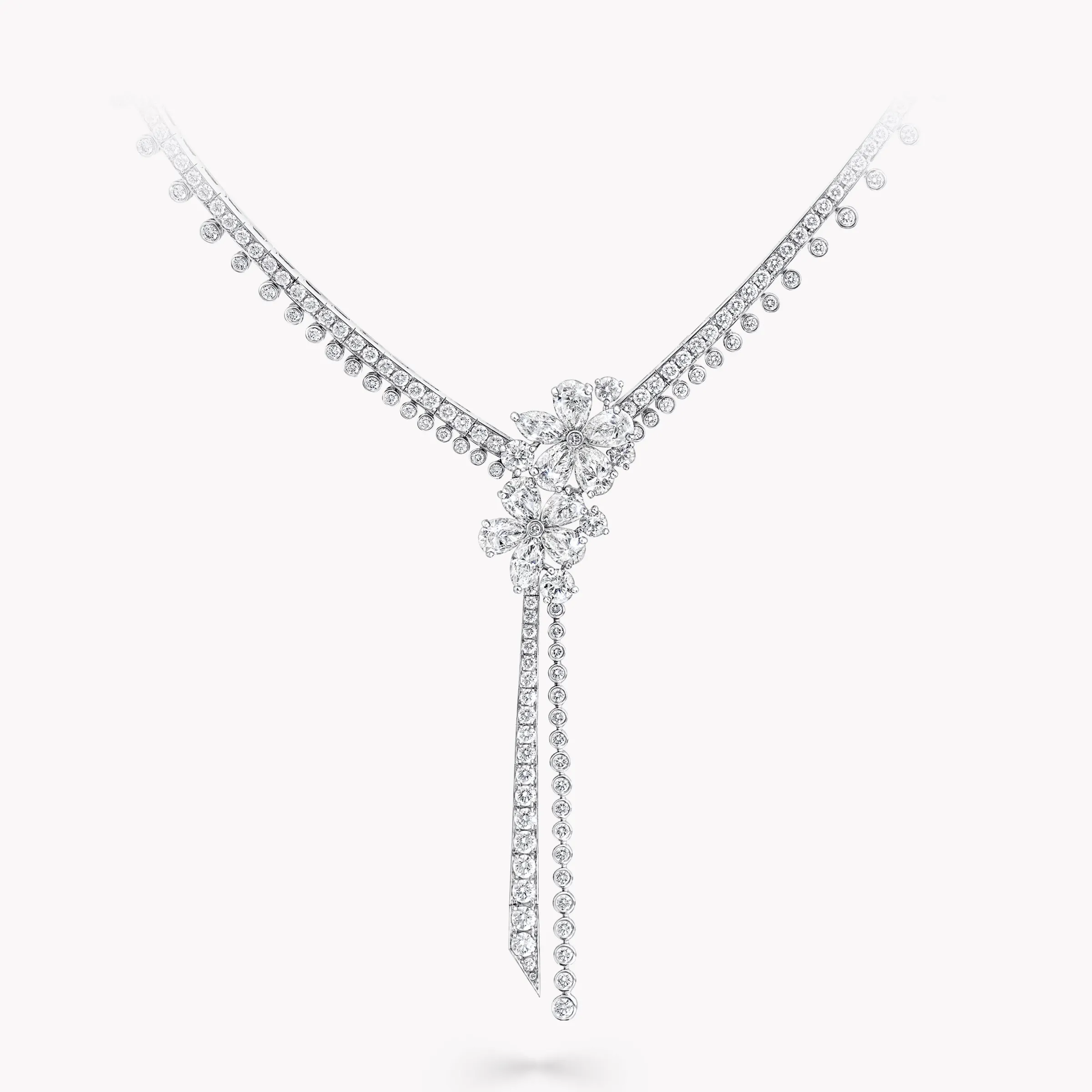 Graff Carissa Diamond Drop Necklace^ Bridal Jewelry|White Diamond