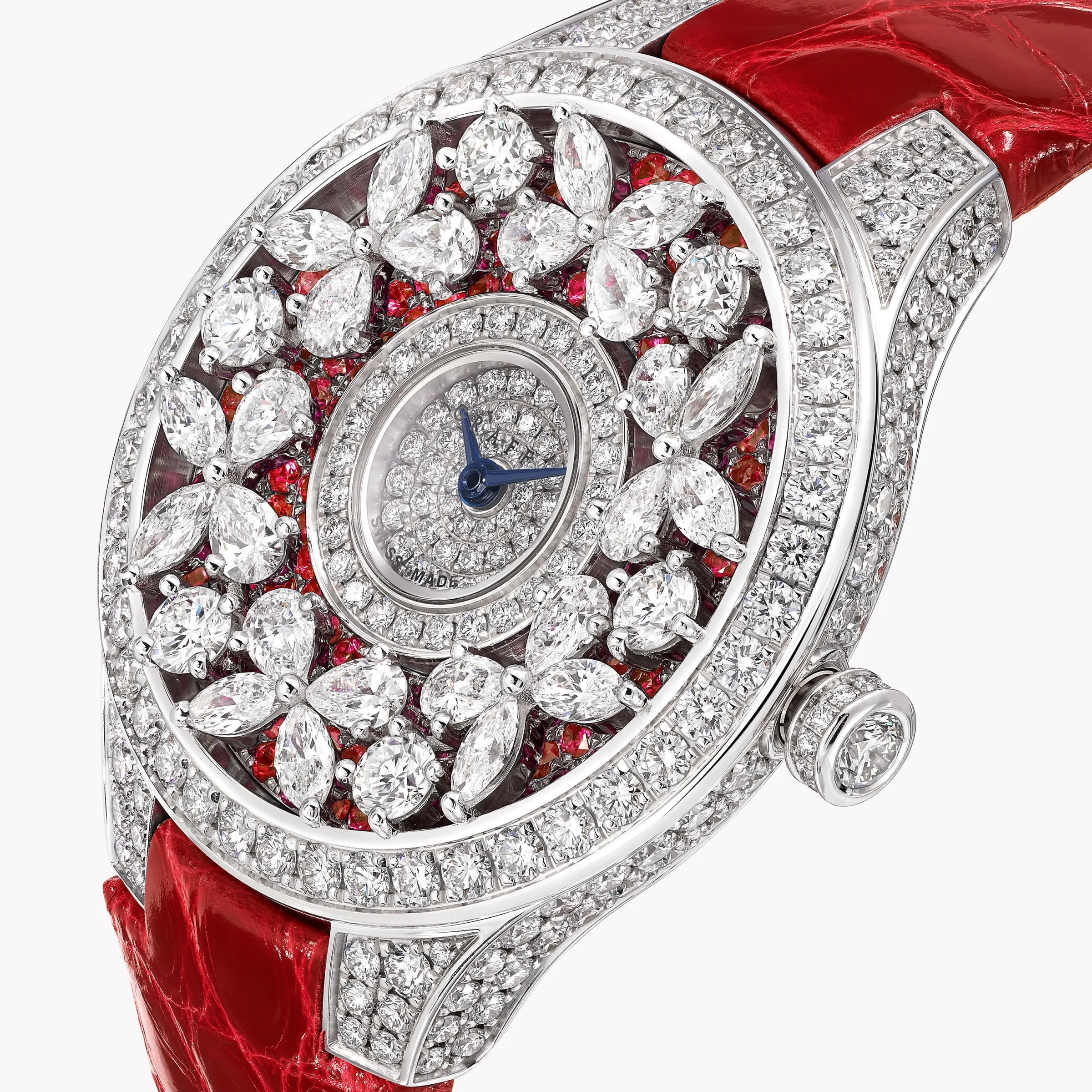 Graff Classic Butterfly Diamond and Ruby Watch^ Watches|Ruby