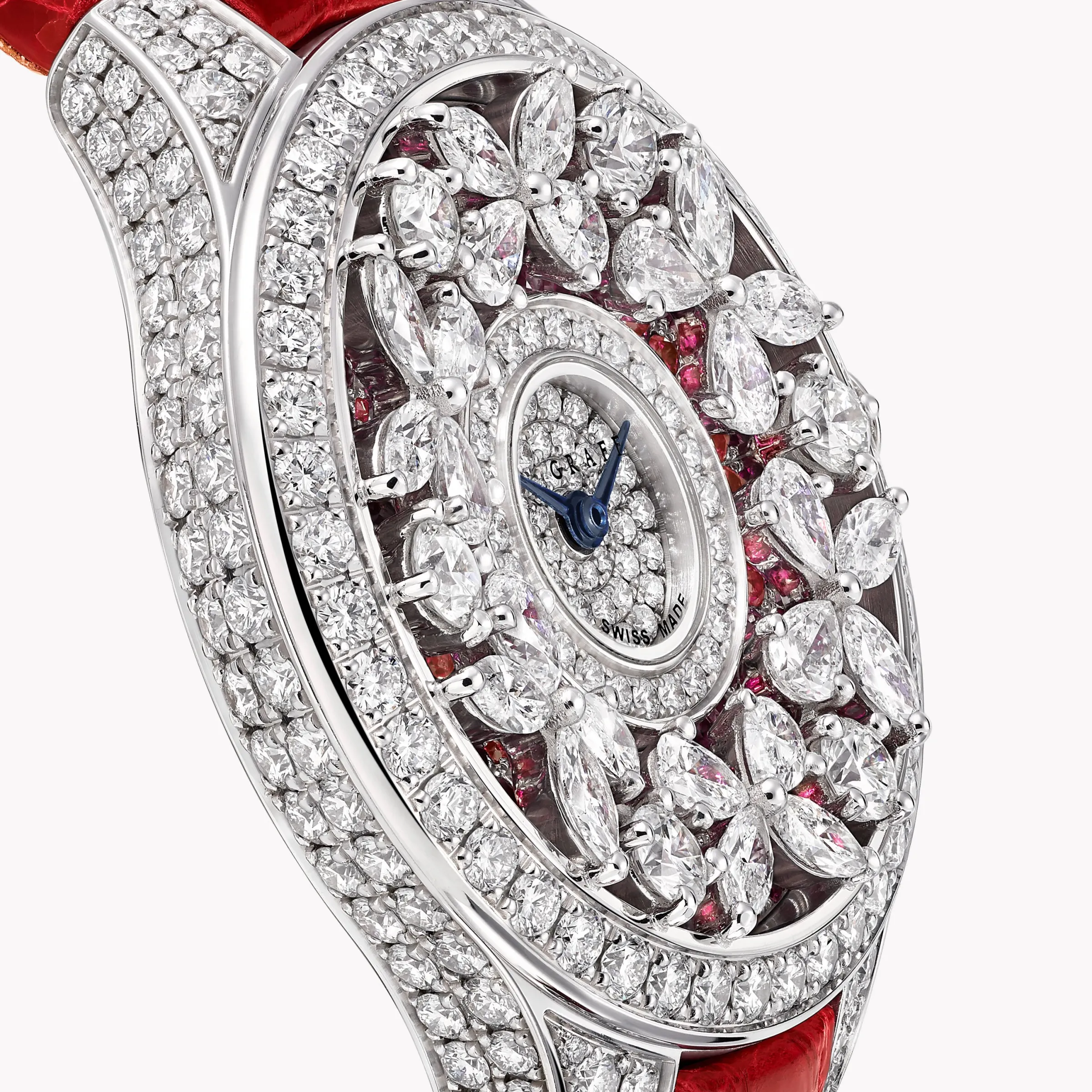 Graff Classic Butterfly Diamond and Ruby Watch^ Watches|Ruby