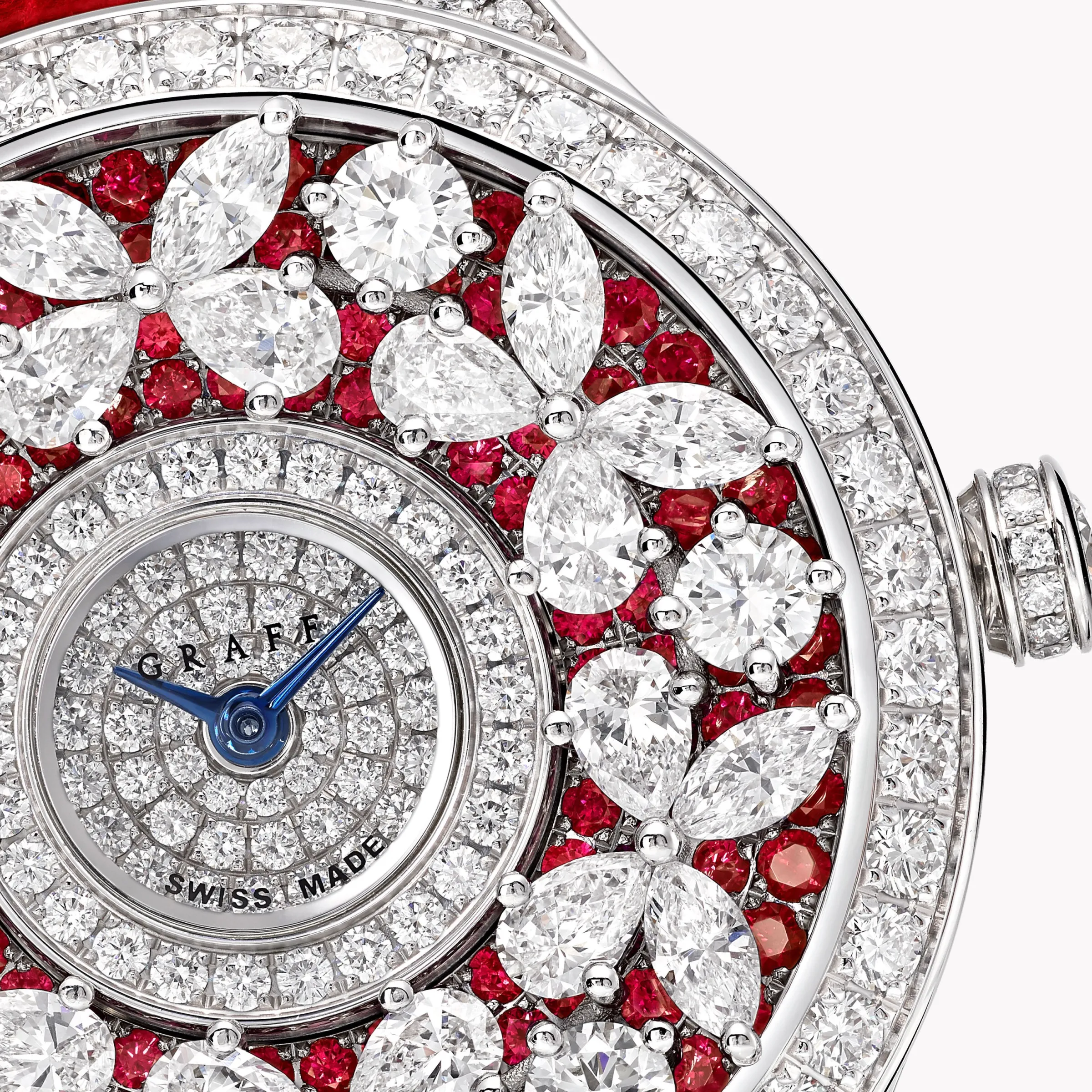 Graff Classic Butterfly Diamond and Ruby Watch^ Watches|Ruby