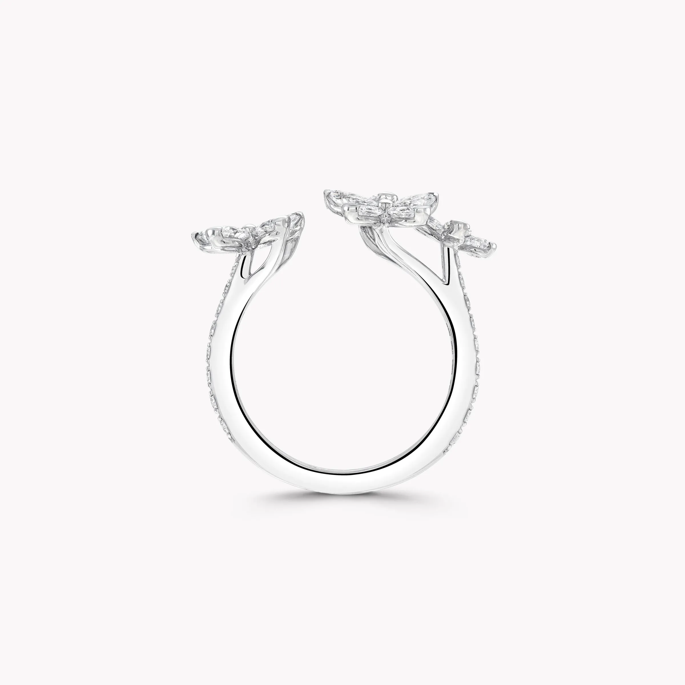 Graff Classic Butterfly Petite Diamond Ring^ White Diamond|Butterfly