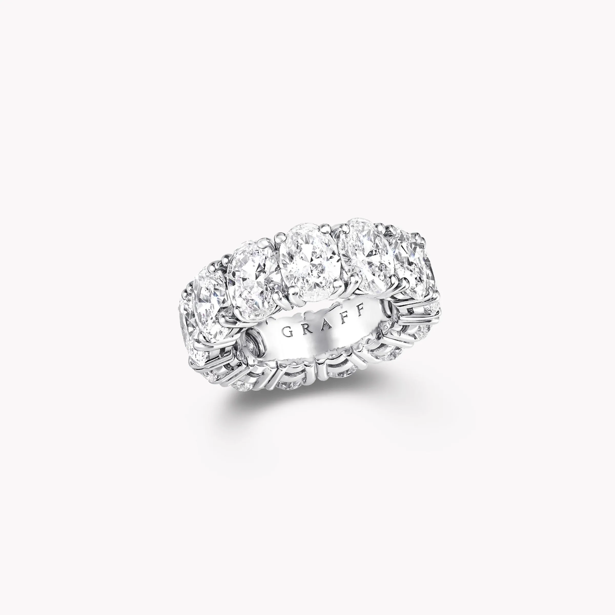 Graff Claw Set Oval Diamond Eternity Ring^ Eternity Rings|For Her