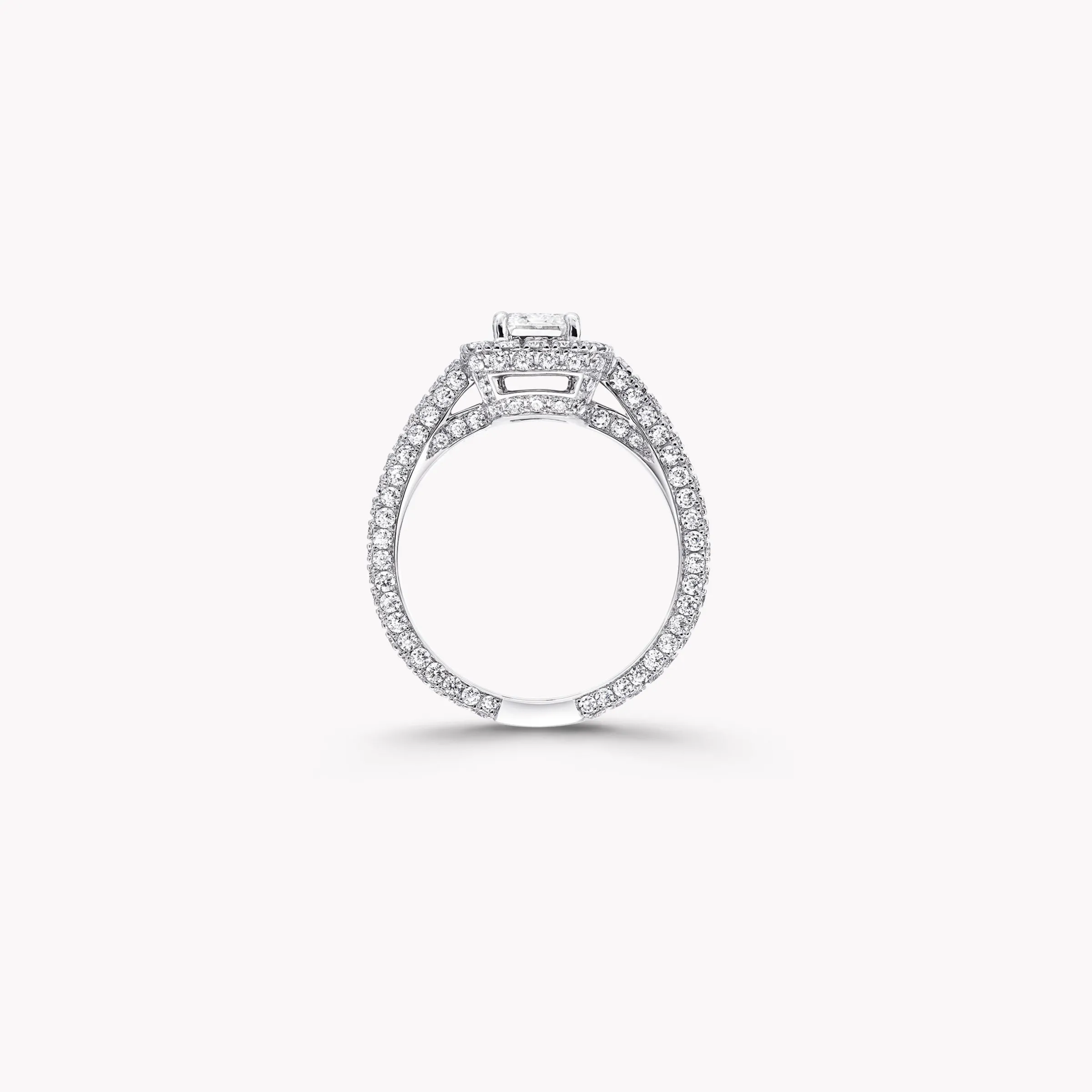 Graff Constellation Emerald Cut Diamond Engagement Ring^ Emerald|Constellation