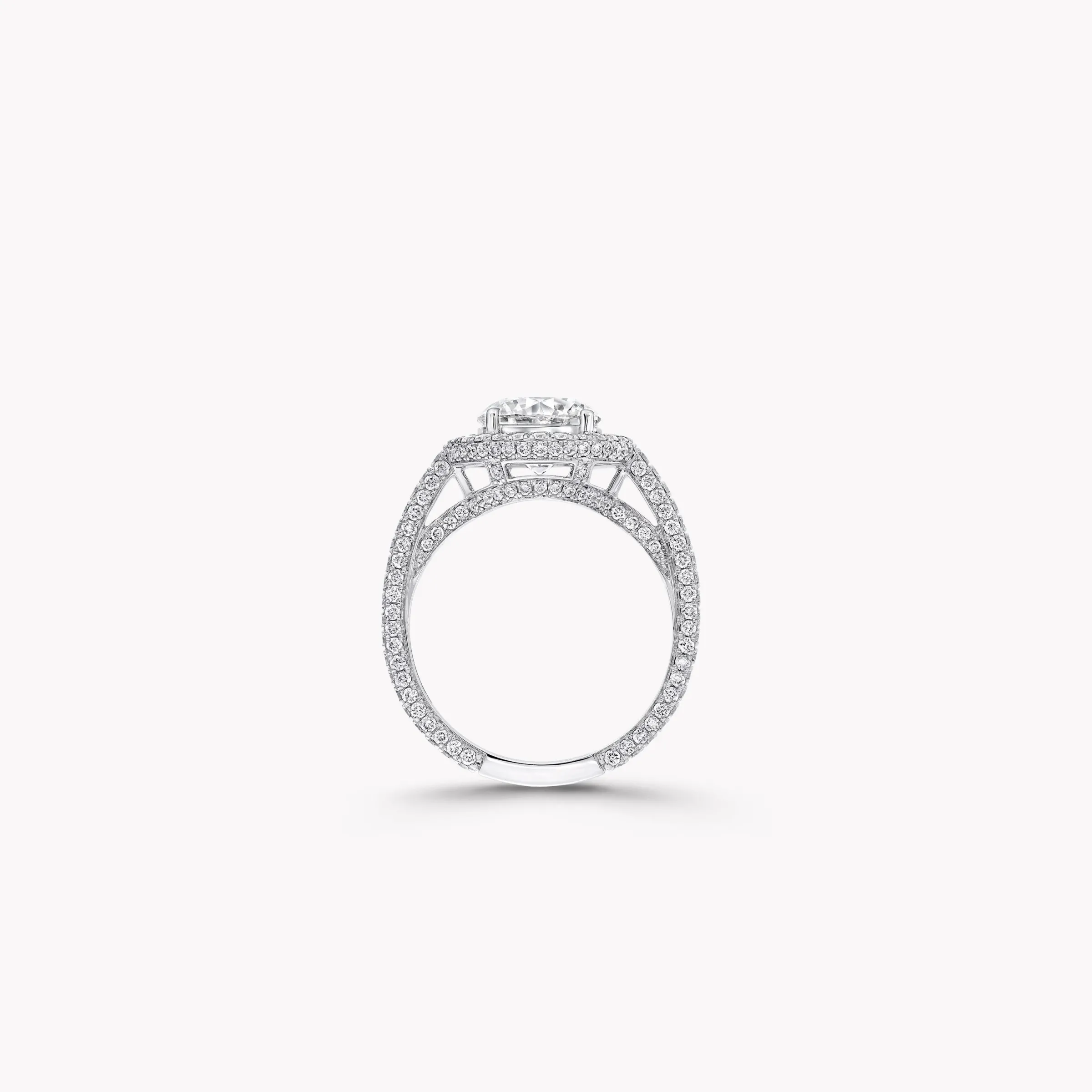 Graff Constellation Round Diamond Engagement Ring^ Round|White Diamond