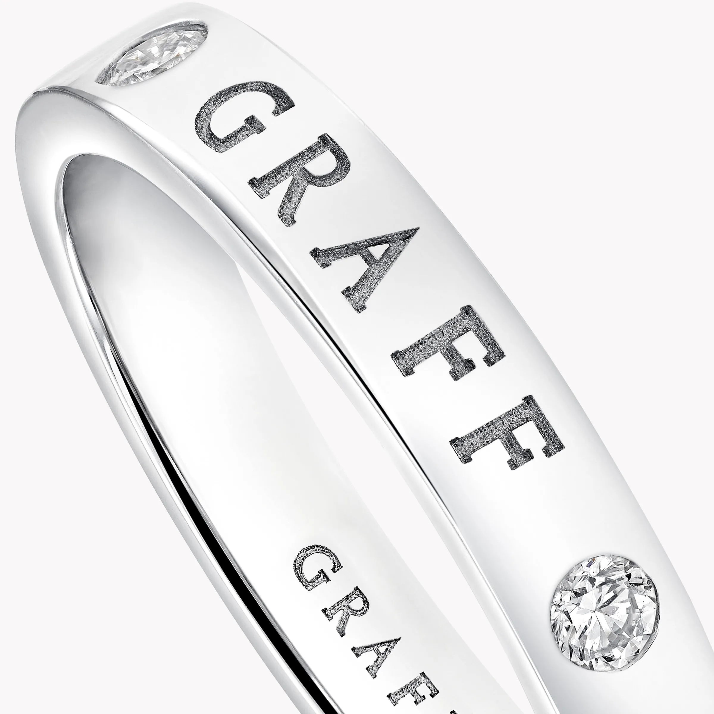 Graff D Shape Wedding Band^ Couples’ Rings