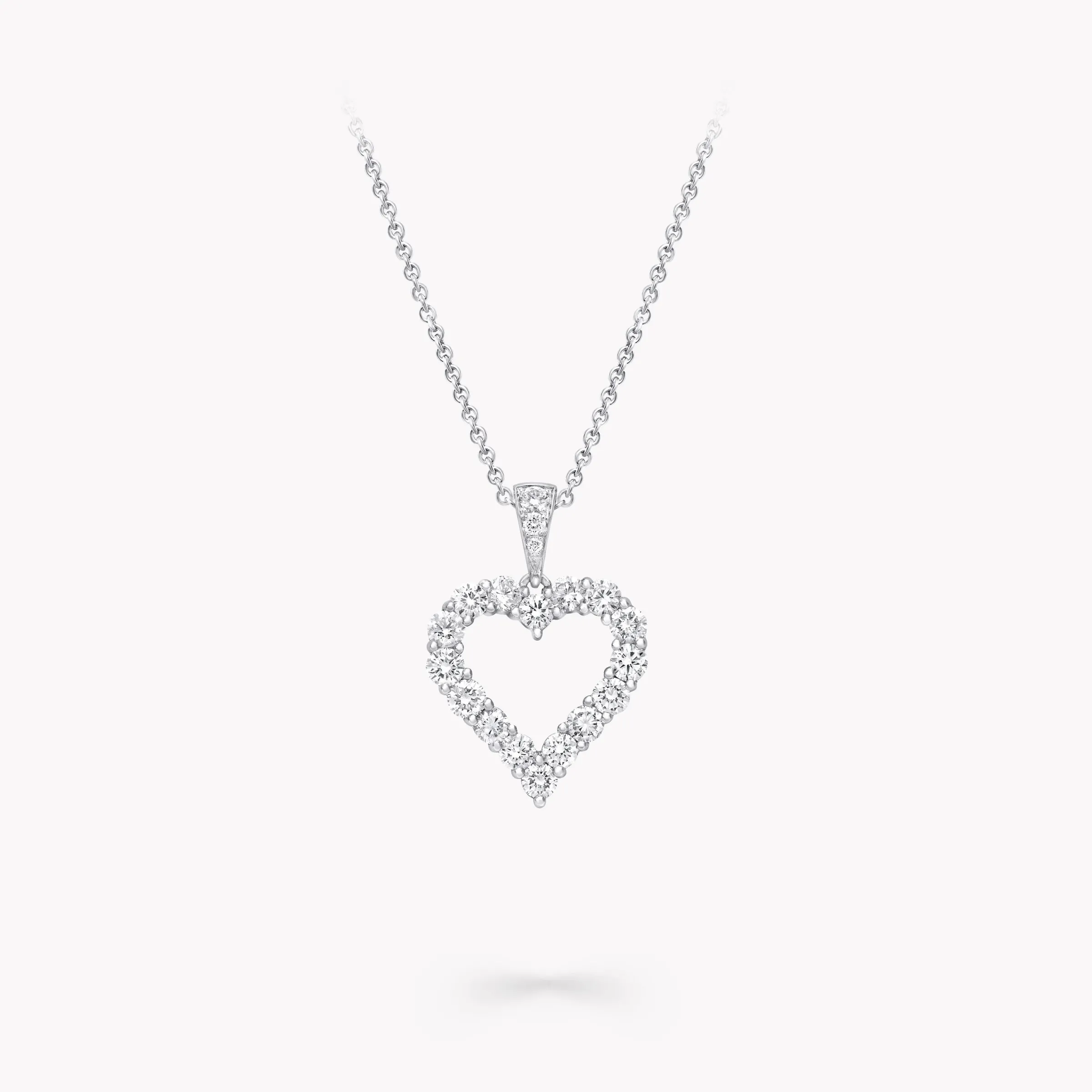 Graff Diamond Heart Silhouette Pendant^ Classic Graff|Necklaces & Pendants