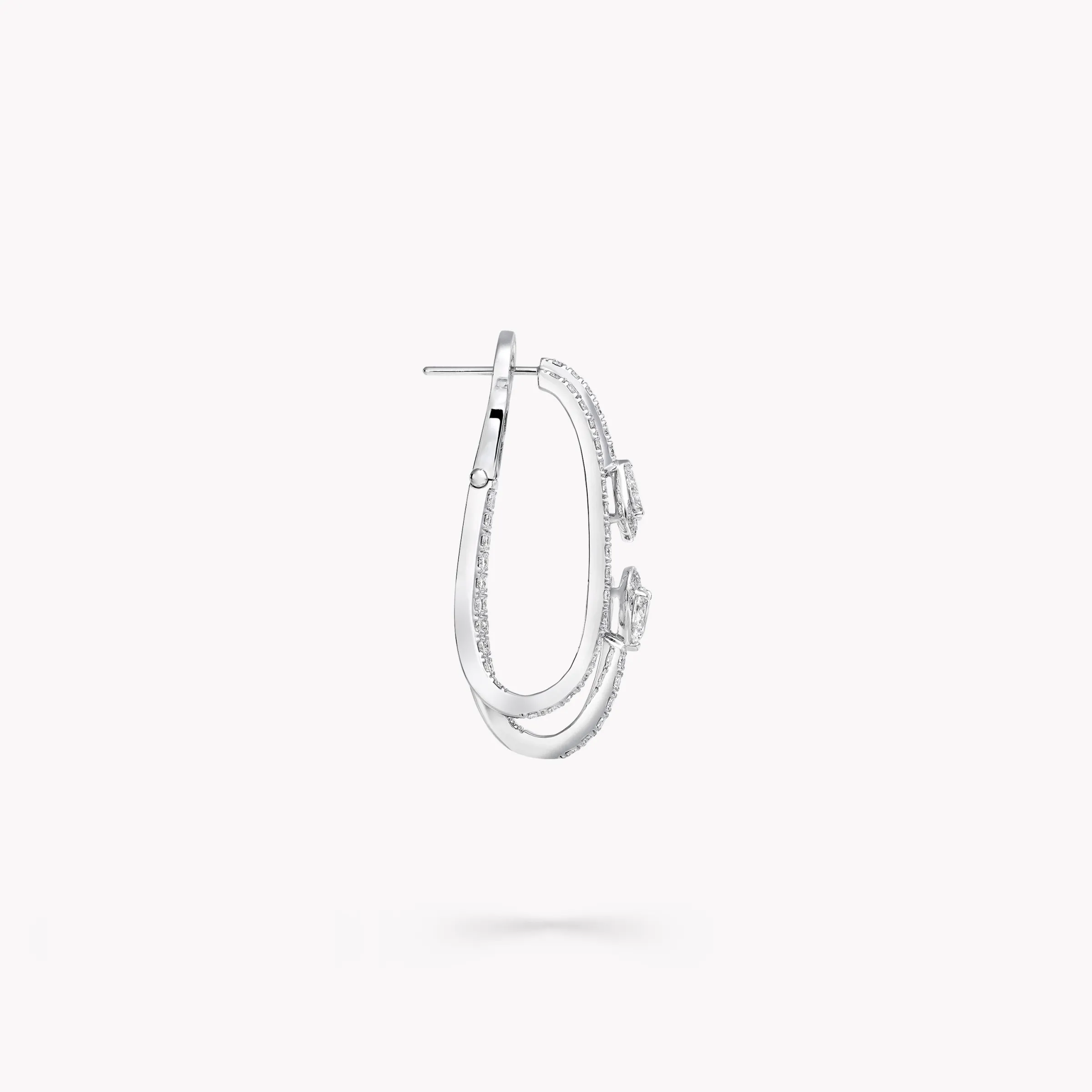 Graff Duet Diamond Double Hoop Earrings^ Bridal Jewelry|Earrings