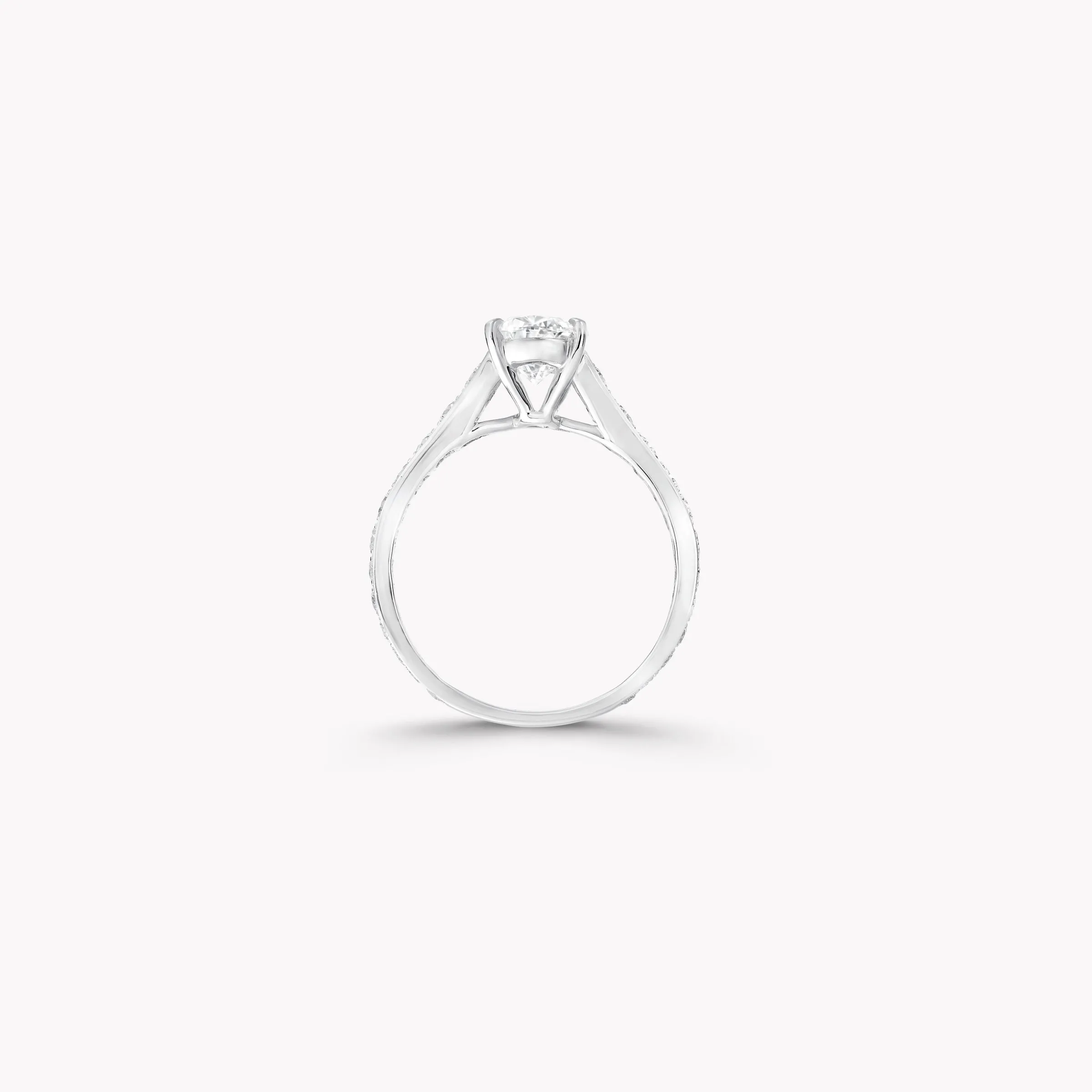 Graff Flame Oval Diamond Engagement Ring^ Oval|Flame