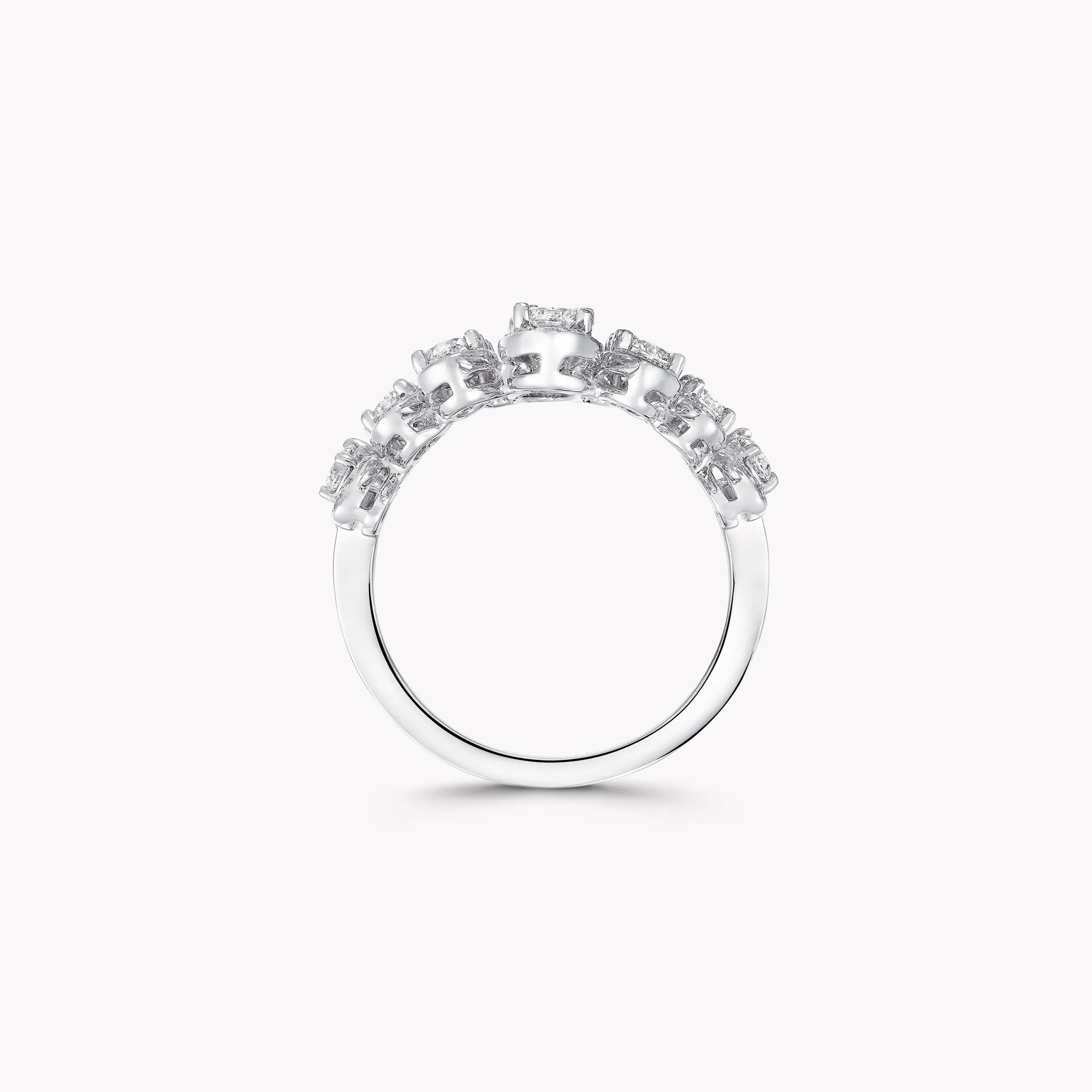 Graff Gateway Double Row Diamond Ring^ Tribal|Rings