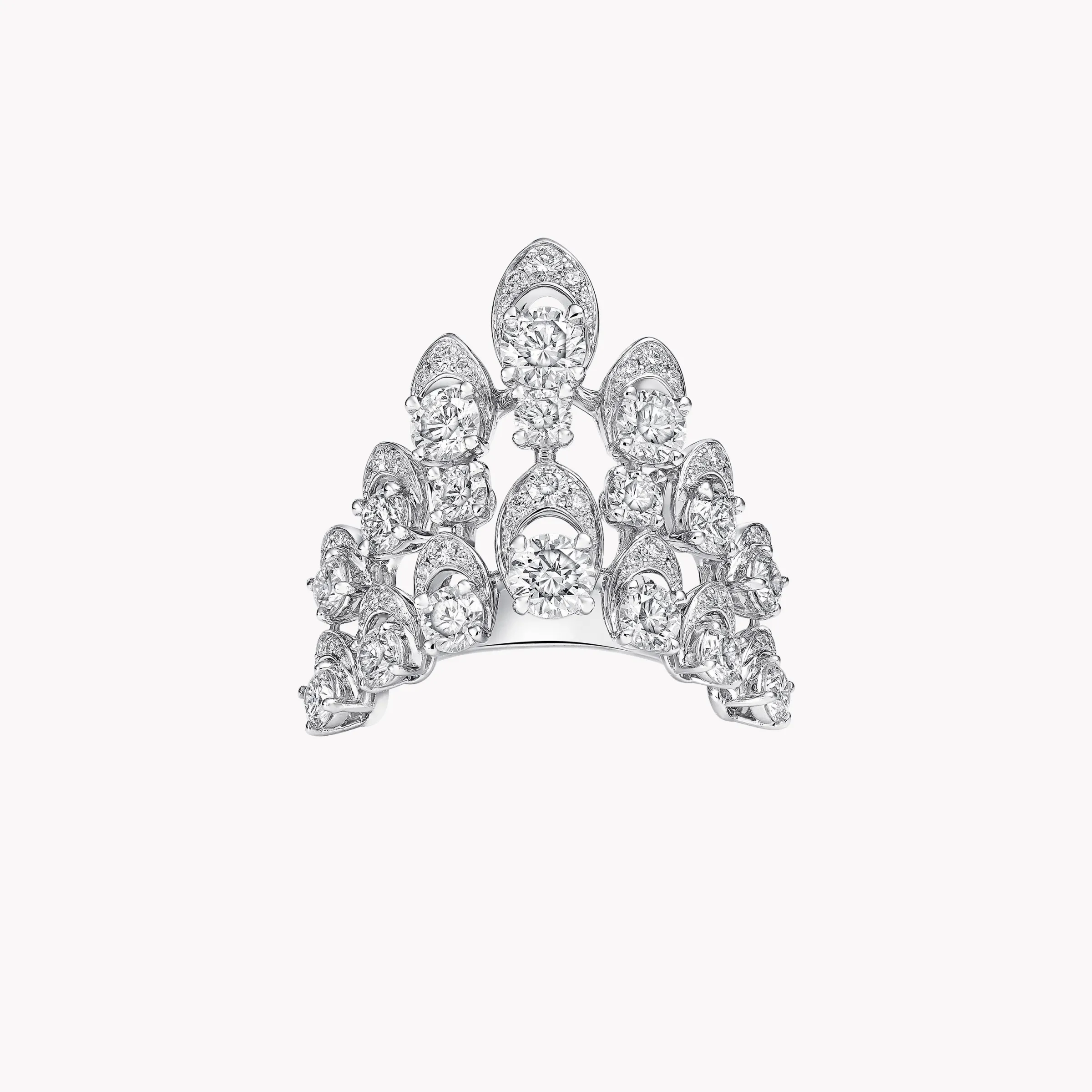 Graff Gateway Double Row Diamond Ring^ Tribal|Rings