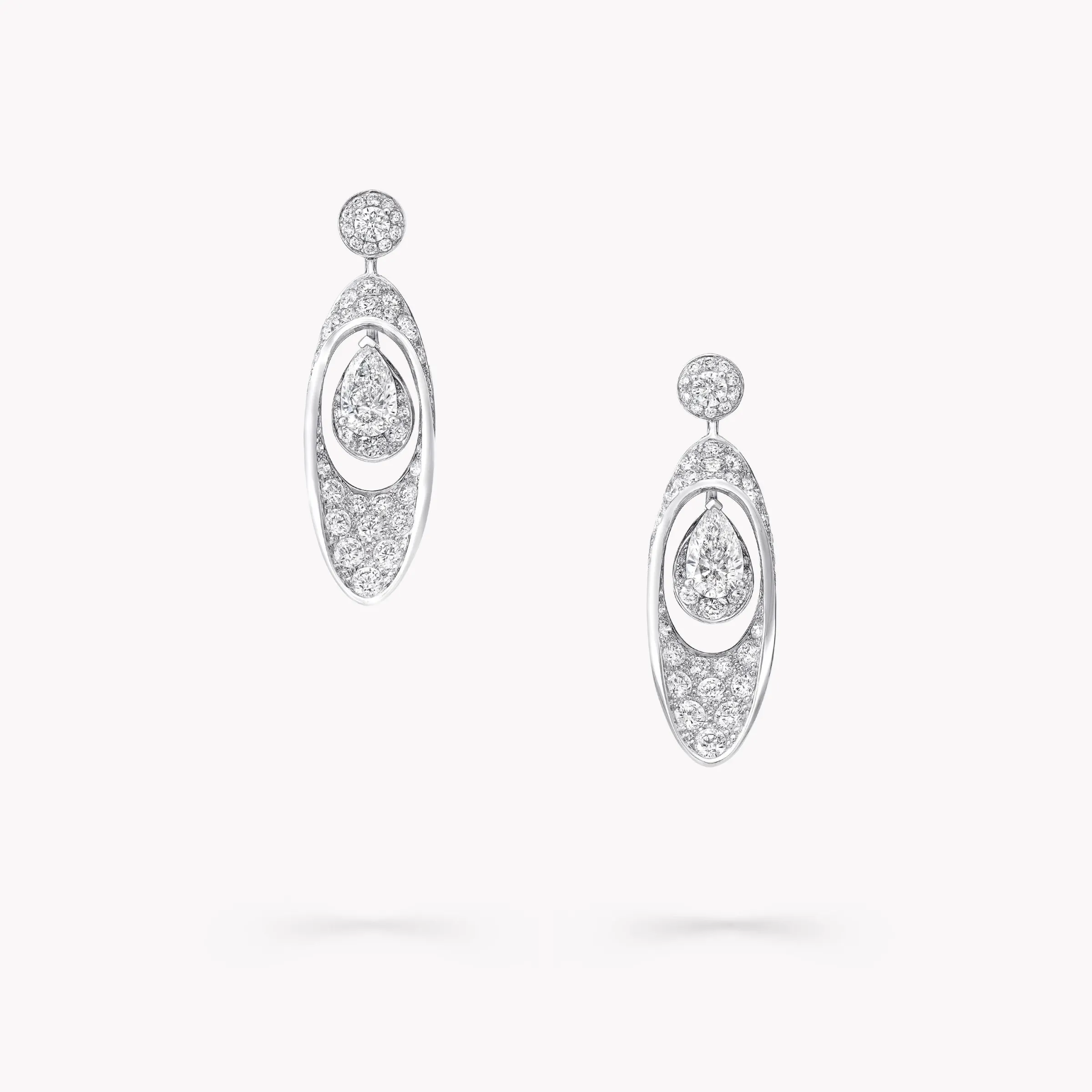 Graff Gateway Pear Shape Diamond Earrings^ White Diamond|Tribal