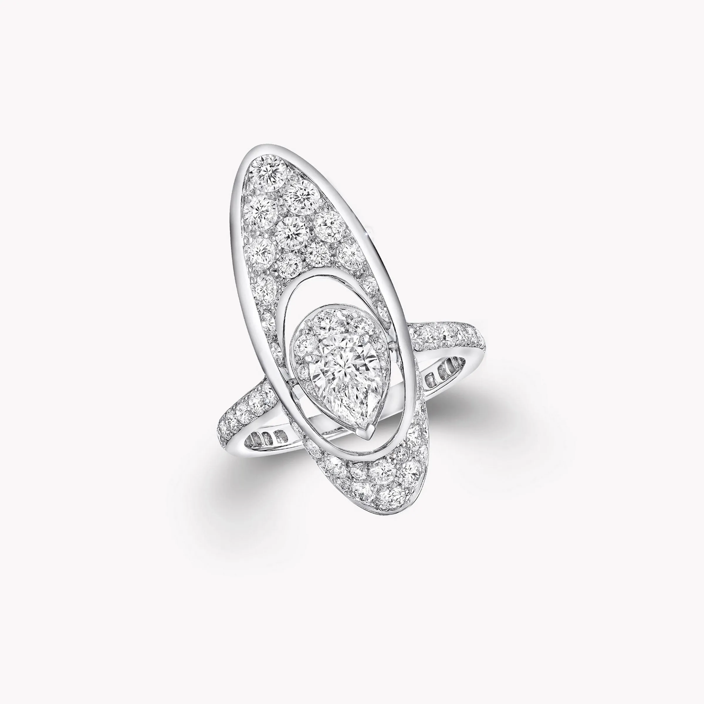 Graff Gateway Pear Shape Diamond Ring^ Tribal|Rings