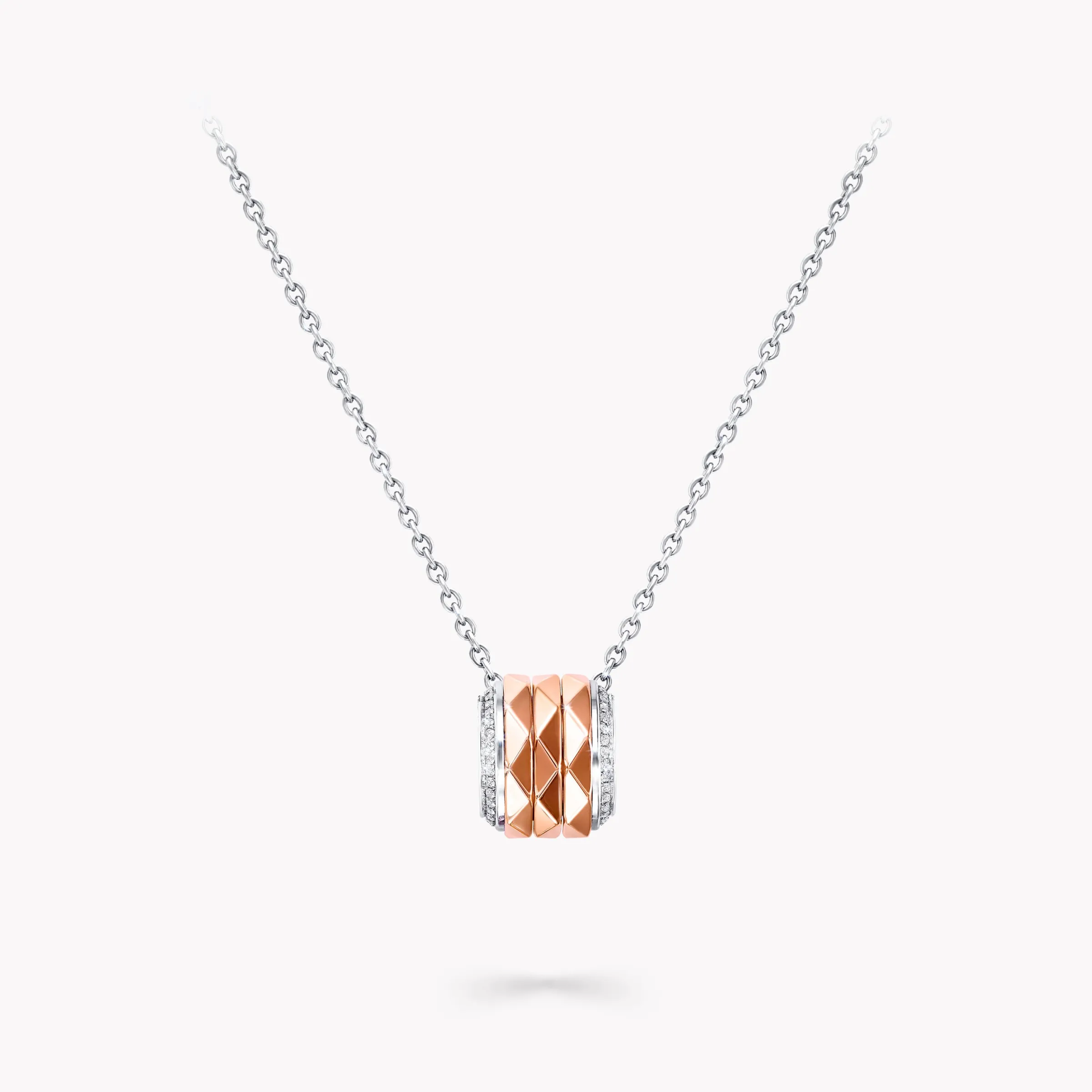 Graff Laurence Signature Spinning Diamond Pendant^ Rose Gold|Laurence Graff Signature