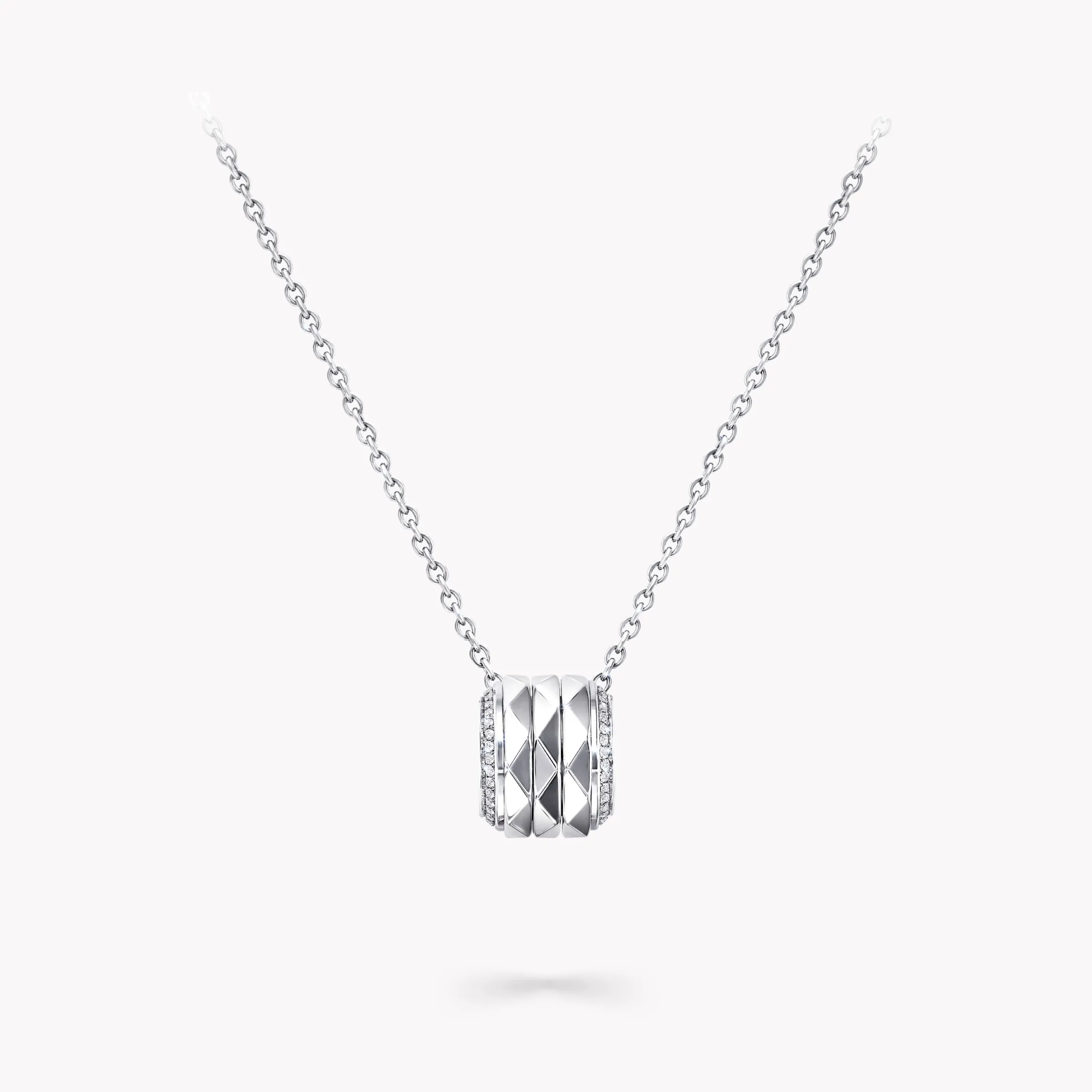 Graff Laurence Signature Spinning Diamond Pendant^ Bridal Jewelry|White Gold