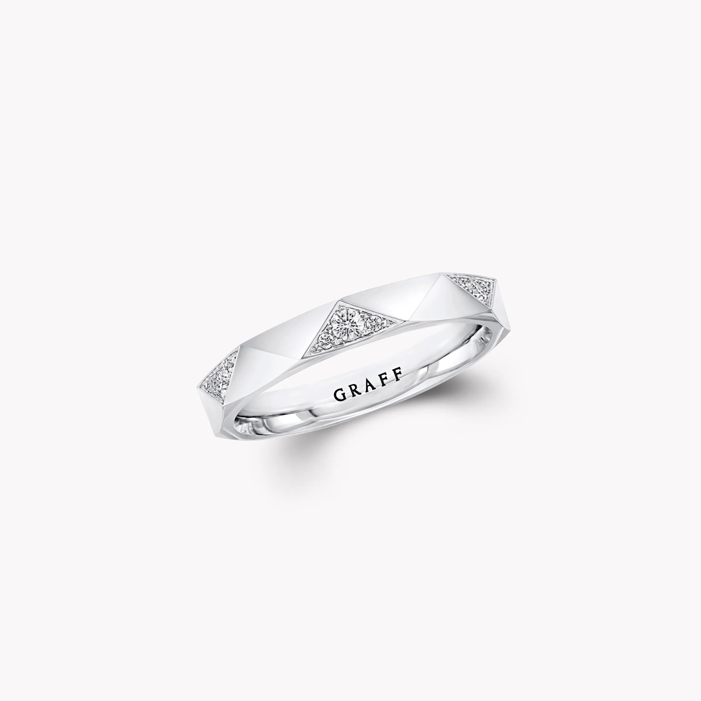 Graff Laurence Signature Faceted Diamond Wedding Band^ For Him|For Her