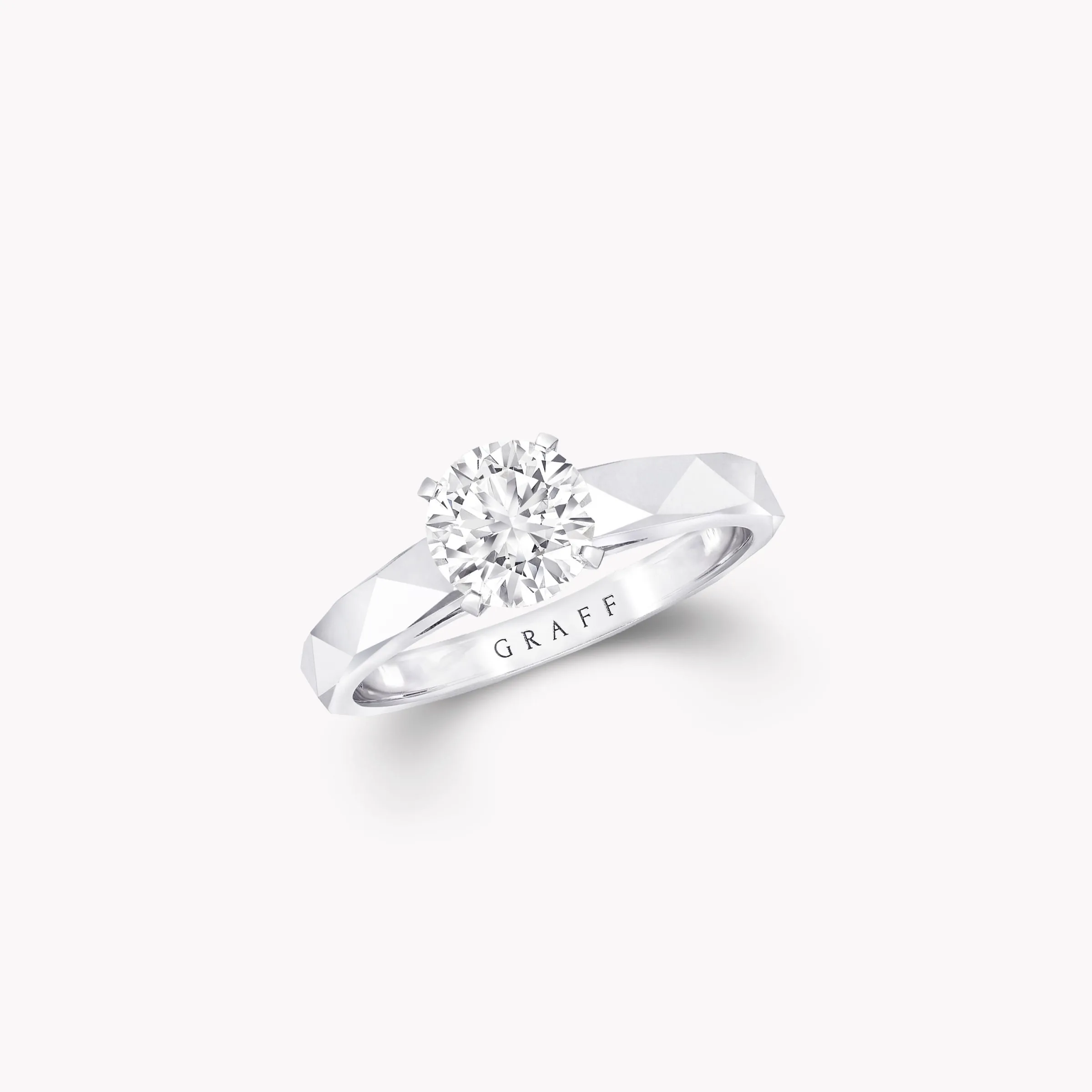 Graff Laurence Signature Round Diamond Engagement Ring^ Round|Laurence Graff Signature