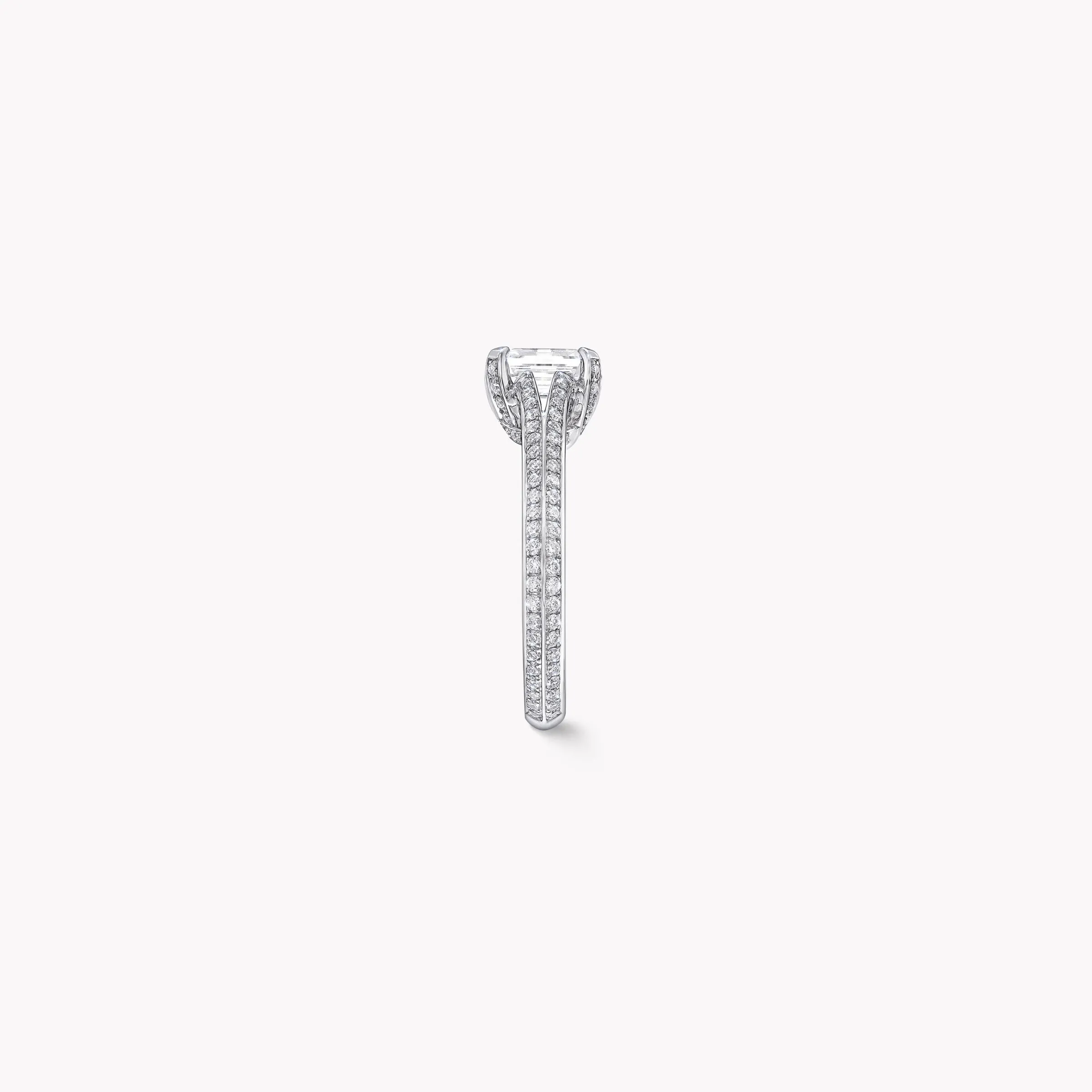 Graff Legacy Emerald Cut Diamond Engagement Ring^ Emerald|Legacy
