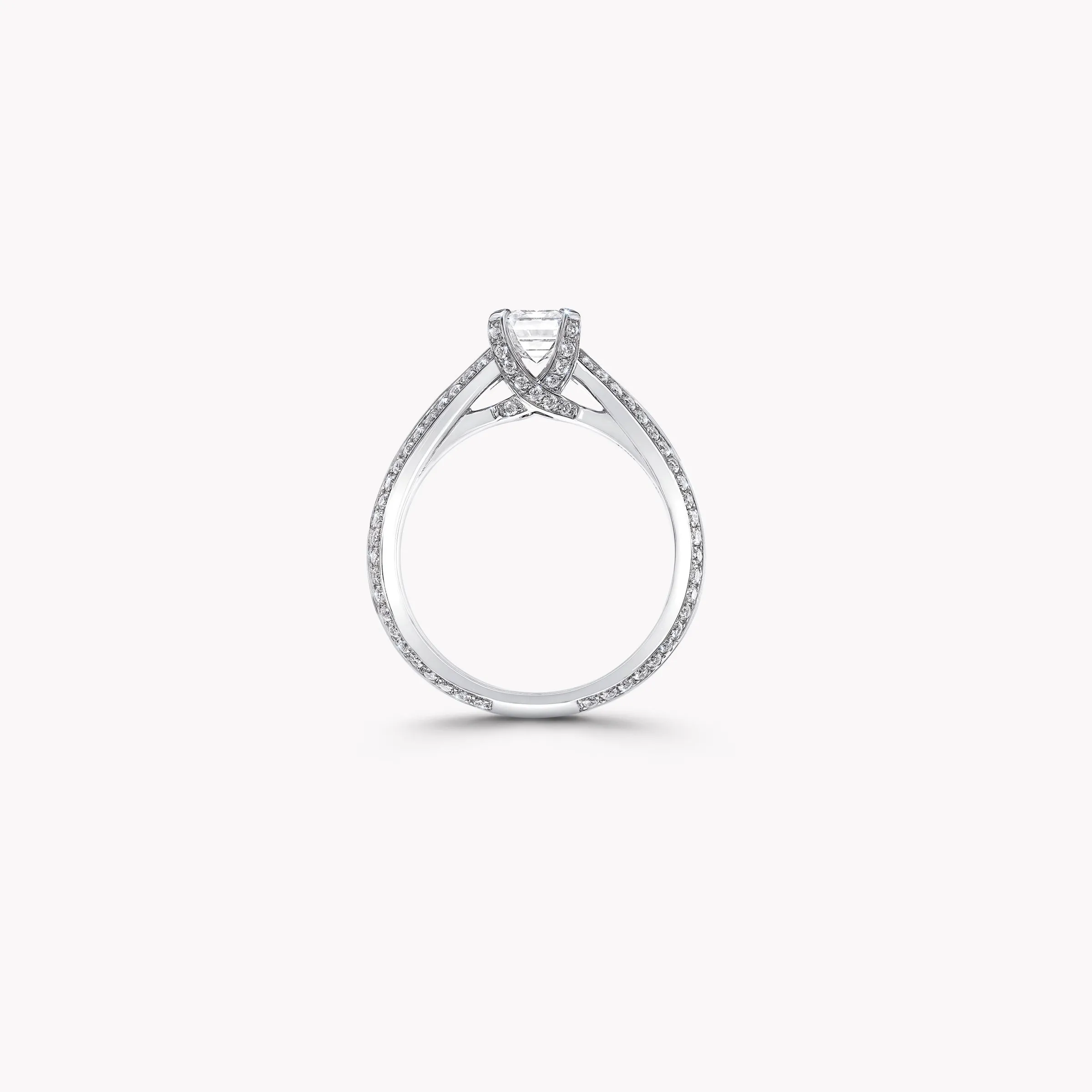 Graff Legacy Emerald Cut Diamond Engagement Ring^ Emerald|Legacy