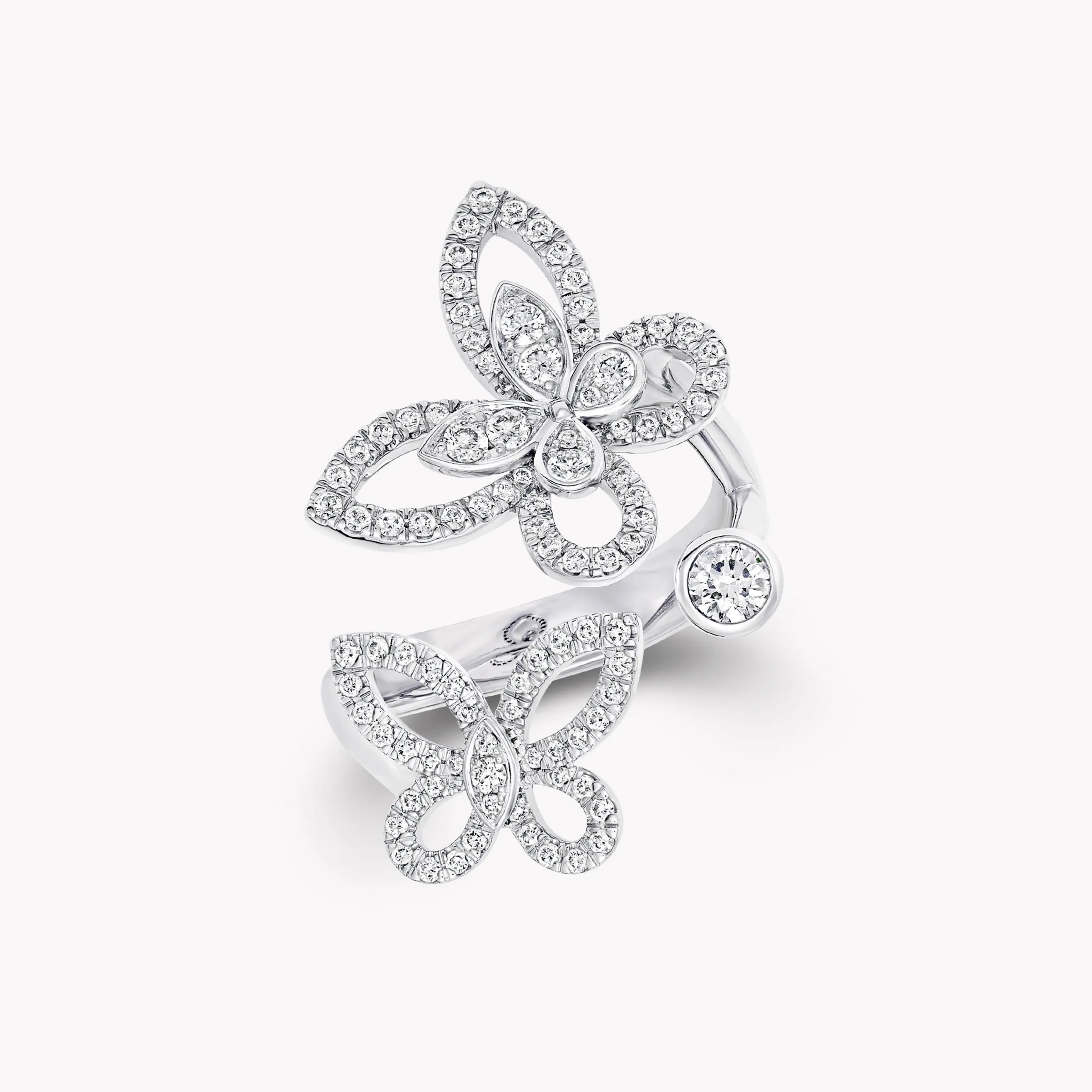 Graff Multi Butterfly Silhouette Diamond Ring^ Butterfly|Rings