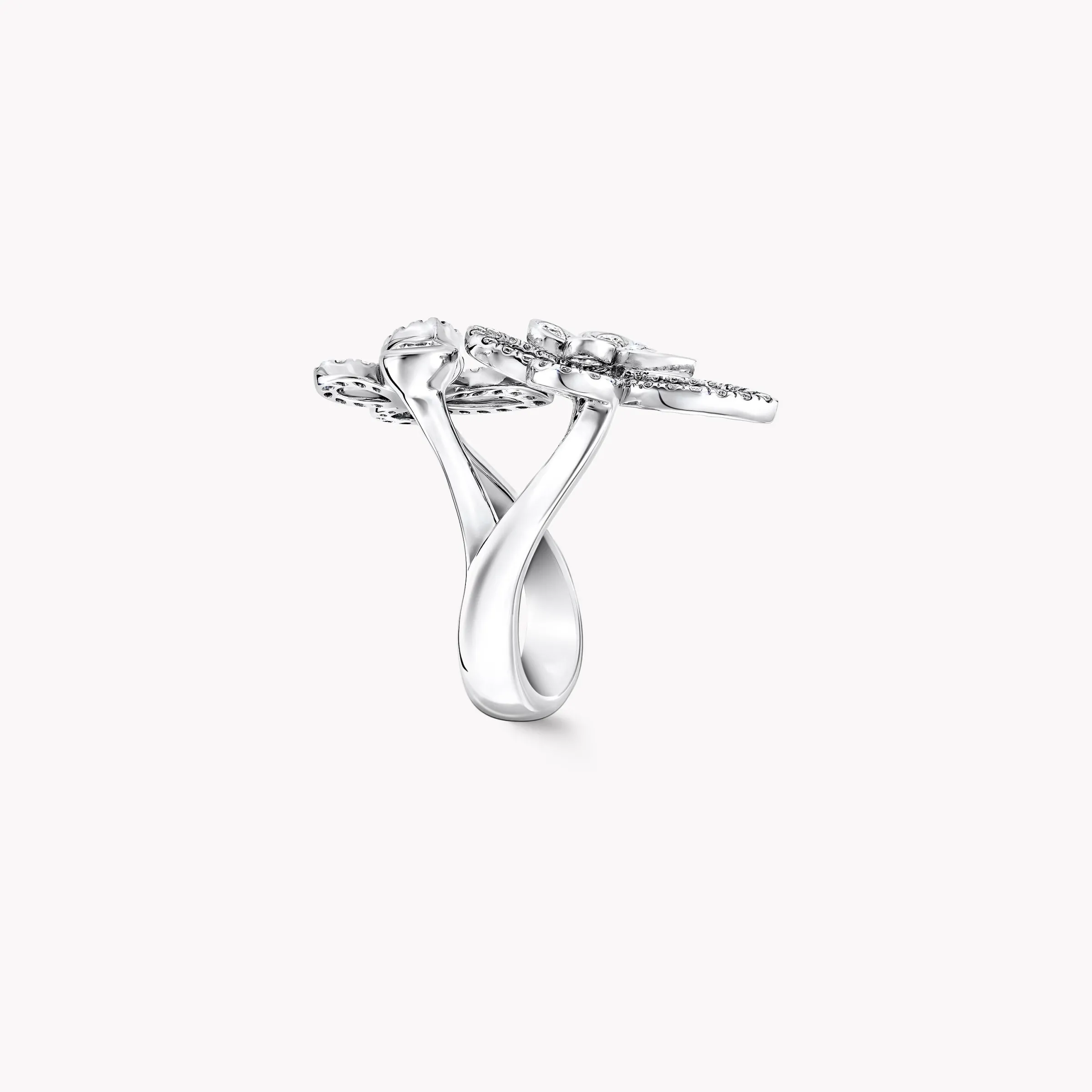 Graff Multi Butterfly Silhouette Diamond Ring^ Butterfly|Rings