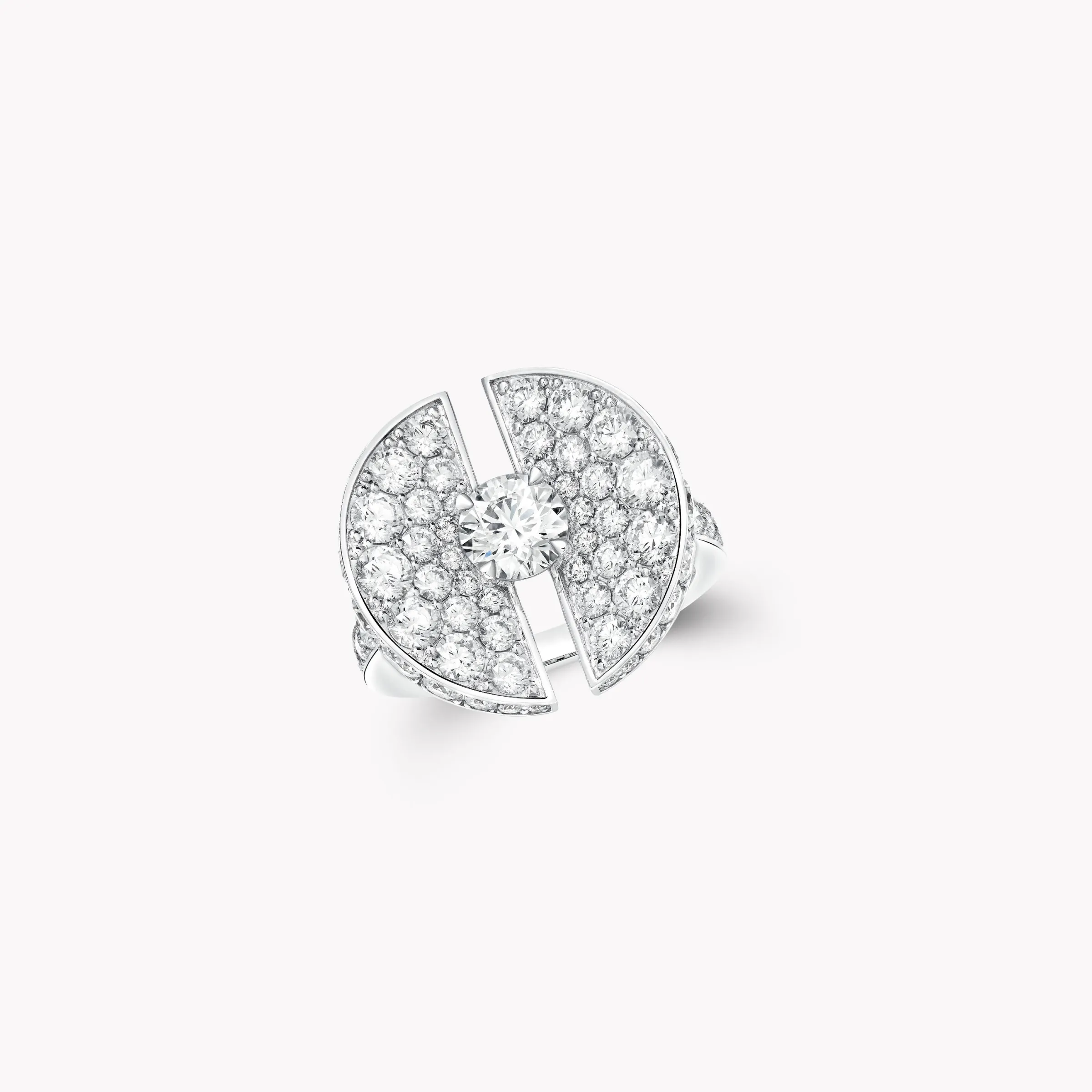 Graff Night Moon Diamond Ring^ Bridal Jewelry|White Gold