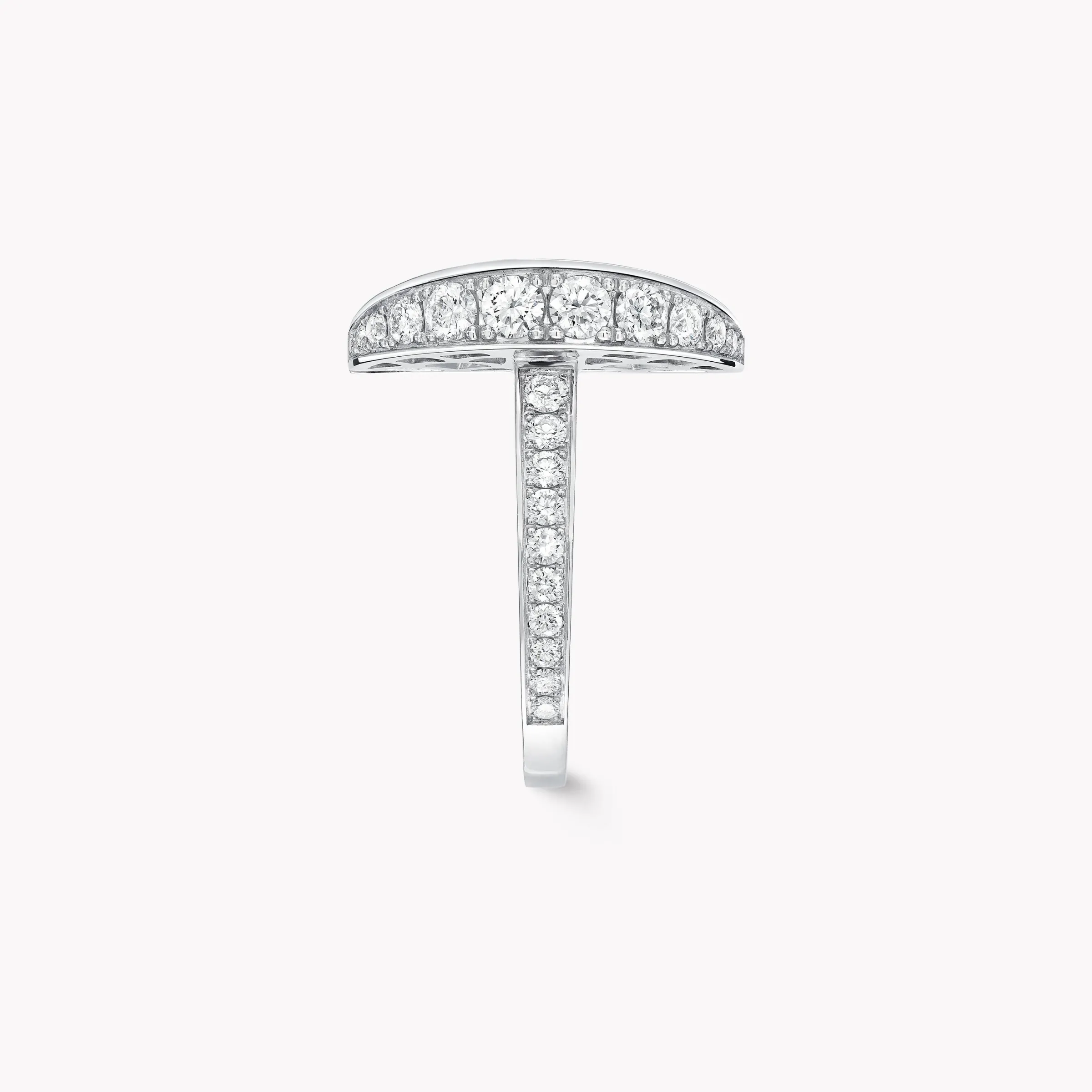 Graff Night Moon Diamond Ring^ Bridal Jewelry|White Gold