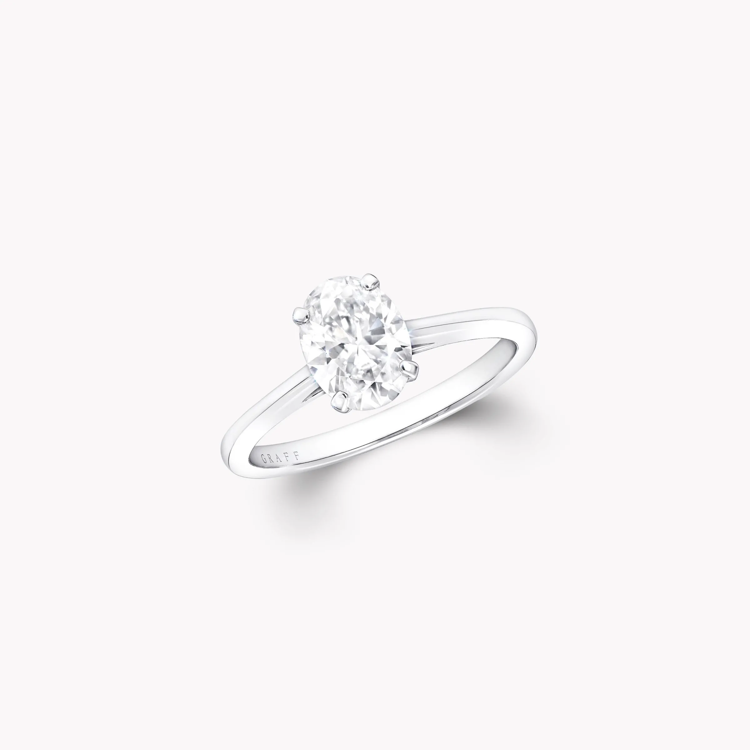 Graff Paragon Oval Diamond Engagement Ring^ Oval|Paragon